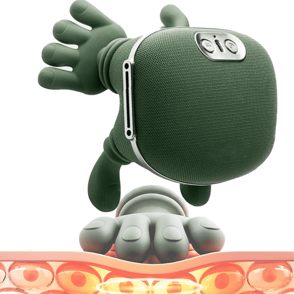 Massage Master for Shoulder, Cordless 3D Shiatsu Deep Tissue Massager with Heat for Neck & Back, 3-Speed Adjustable, Rechargeable Kneading Pillow, Ideal Gift for Men and Women