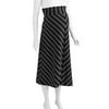 Maternity Long Striped Knit Skirt