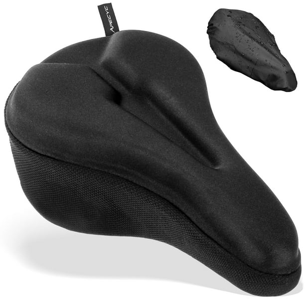 Cojín de asiento de bicicleta APECYC, funda de sillín acolchada en gel para adultos