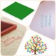 thumbnail image 4 of Uxcell 5x4" Almohadilla de Tinta para Manualidades, Almohadilla de Tinta Lavable para Sellos de Goma, Creación de Tarjetas, Álbum de Recortes, Huellas Dactilares, Huellas de Manos, Verde, 4 of 5