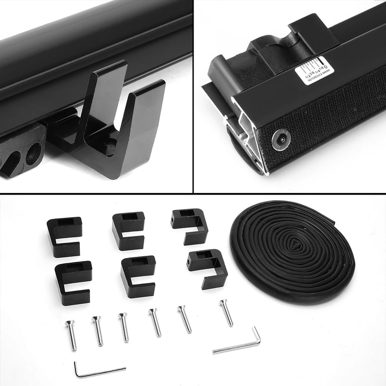 Roll-Up Vinyl Tonneau Cover For 2022-2024 Ford Maverick 4.5' Short Bed - Easy Install, No Drill Needed