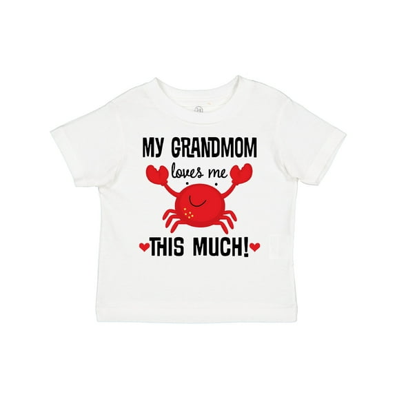 Inktastic Grandmom Loves Me Grandchild Boys or Girls Toddler T-Shirt