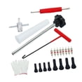thumbnail image 5 of JISADER Quick Change Tire Valve Tool Kit Repair for Motorcycle Truck Lawn Mower 23pcs, 5 of 9