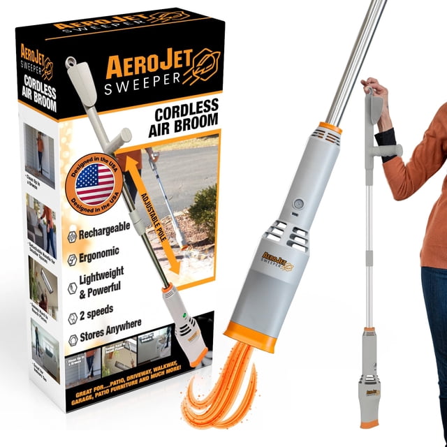 Barredora inalámbrica recargable Aerojet de Spark Innovators