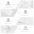 thumbnail image 5 of Hinvhai Men's Hooded Casual Loose Top & Pants 2Piece Set Linen Suit Outfit for Men Beach Yoga Shirts Long Sleeve White XXXL(XXXL), 5 of 9
