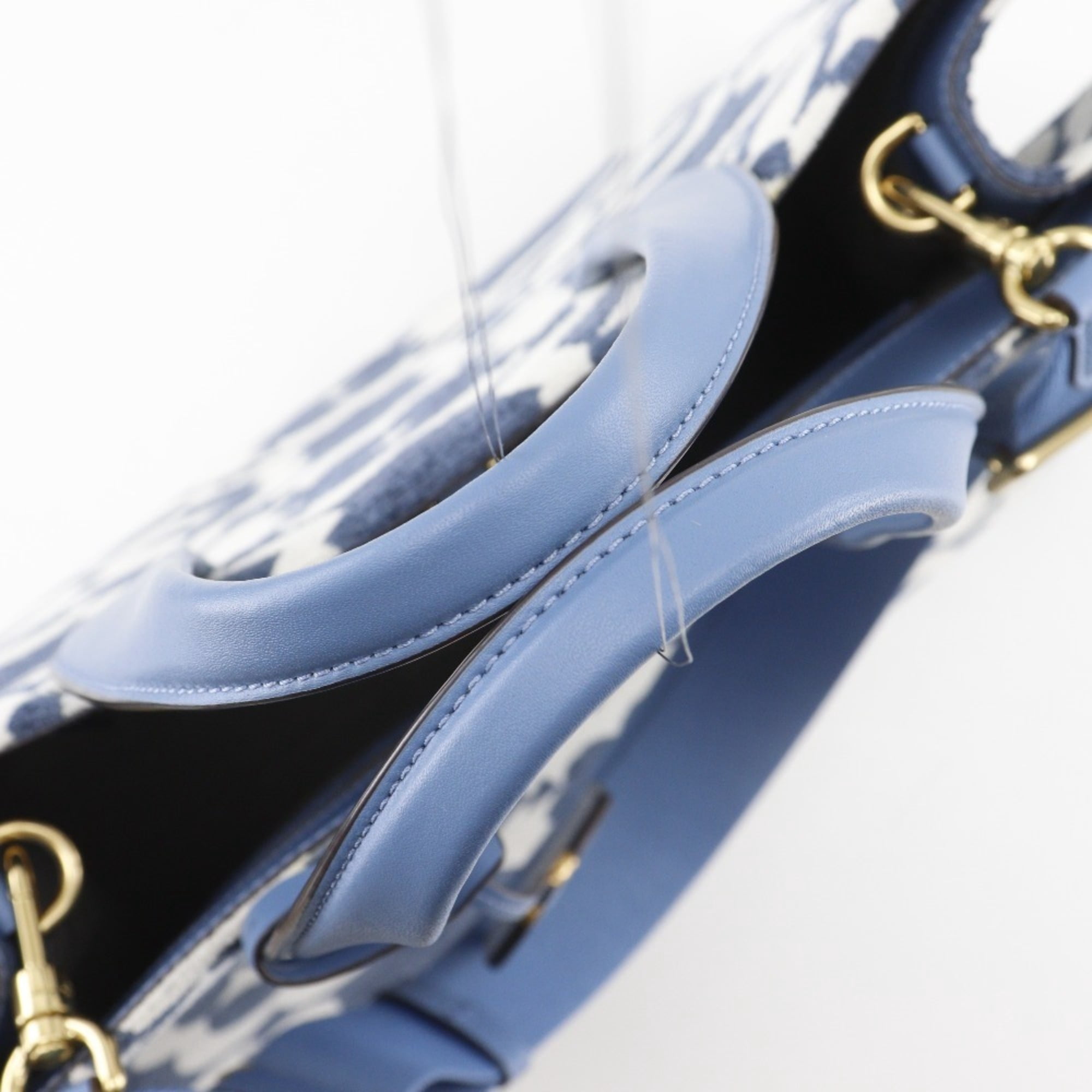 Pre-Owned Kate Spade Manhattan Chenille Large Tote Bag, Flower, K9959, Cotton and Leather,...