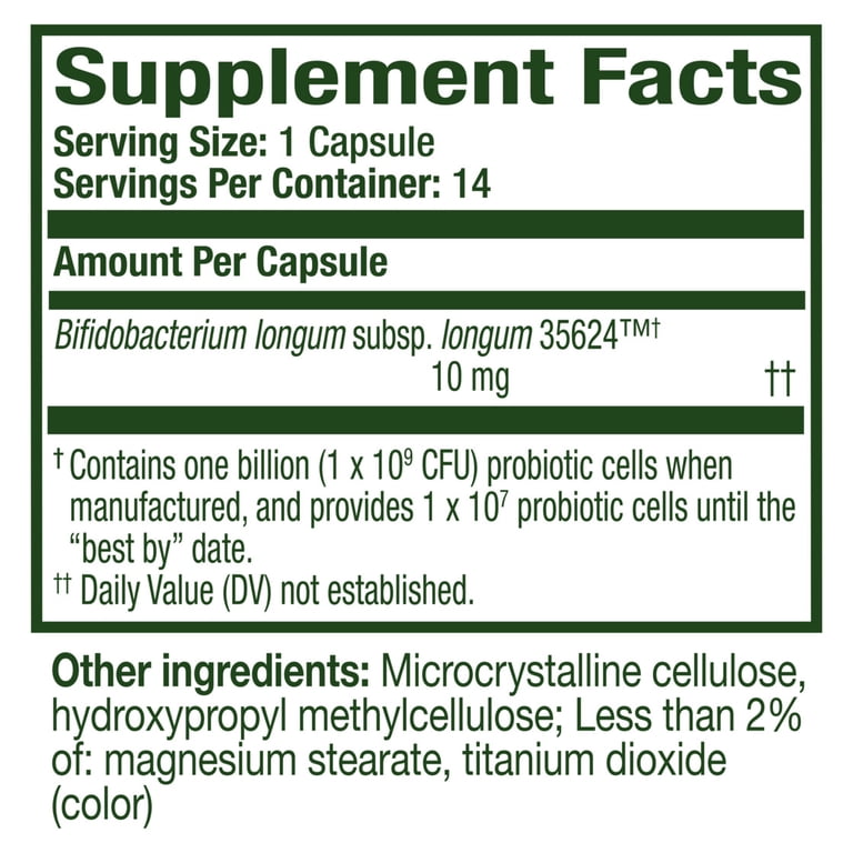 Probiotic 24/7 Digestive Support, 14 Capsules photo 8
