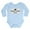 Sky Blue, variant on CafePress - Haitian King Body Suit - Long Sleeve Cotton Baby Bodysuit