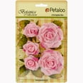 thumbnail image 2 of Botanica Garden Roses 1.5" To 2.5" 5/Pkg-Soft Pink, 2 of 2
