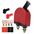 thumbnail image 2 of BUYISI E-108 Battery Power Off Switch Rv Yacht Marine Battery Power Supply Main Switch Red, 2 of 5