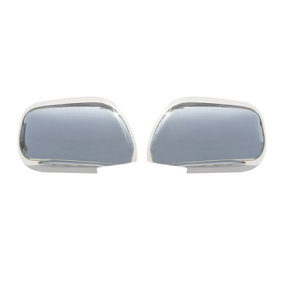 OMAC Side Mirror Cover Caps Fits Toyota 4Runner 2003-2009 Stainless Steel 2 Pcs