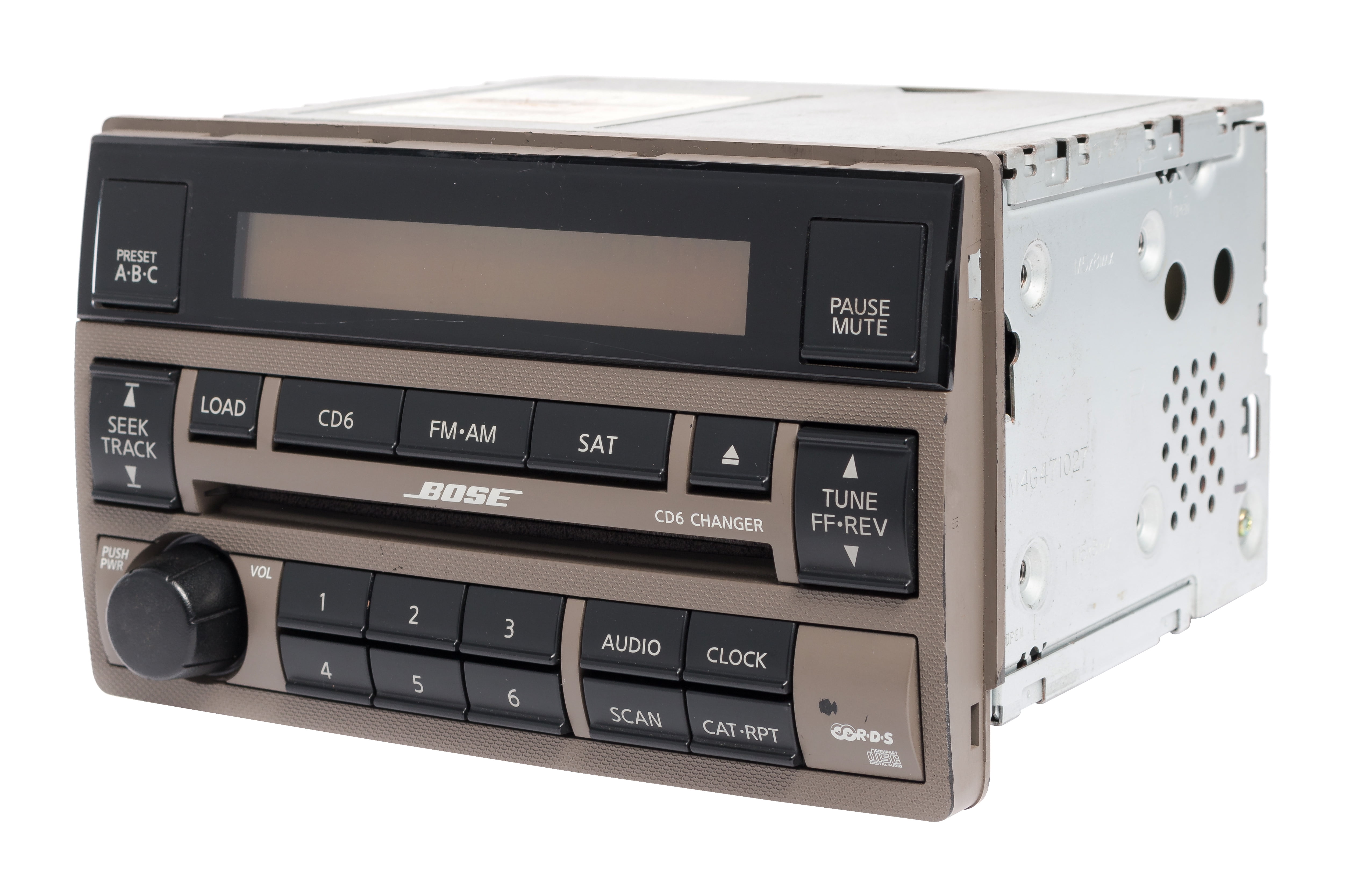 Restored 2005-2006 Nissan Altima AM FM Radio Sat 6 Disc CD MP3 Player Player 28185-ZB20C (Refurbished)