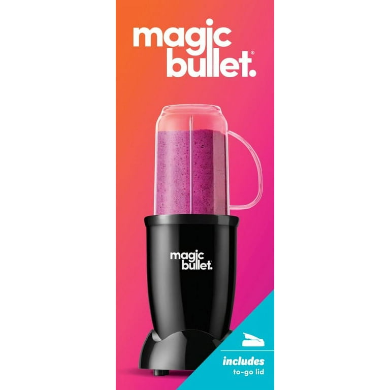 Magic Bullet 20 oz. 2-Speed Black Blender 11-Piece Set MBR1101AK - The Home  Depot