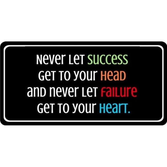 Success Failure Photo License Plate