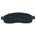 thumbnail image 3 of TRQ Front Premium Posi metallic Brake Pad Kit for F150 Mark LT Pickup Truck BFA73705 Fits select: 2004-2008 FORD F150, 2006-2008 LINCOLN MARK LT, 3 of 6