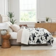 thumbnail image 5 of Cozy Cow Print Faux Fur Throw Blanket, Animal Printed Blankets Super Soft Warm Thick Fluffy Throws Home Decor for Couch Bed Sofa Women, 5 of 9