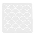 thumbnail image 1 of Weiweiguan Plastic Quilting Template Patchwork Embroidery Template DIY Sewing Tool, 1 of 6