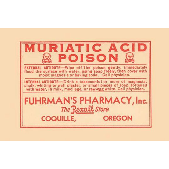 Muriatic Acid-Fine Art Canvas Print (20" x 30")