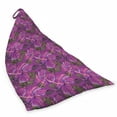 thumbnail image 2 of Hawaiian Lounger Chair Bag, Exotic Style Colorful Hibiscus Flower and Leaf Silhouettes Image Art Print, High Capacity Storage with Handle Container, Lounger Size, Purple Multicolor, by Ambesonne, 2 of 5