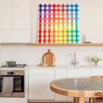 thumbnail image 6 of Colorful Stripe Wall Art Painting on Canvas, Farmhouse Striped Modern Abstract Art Canvas Art Home Prints Wall Art Framed Modern Artwork for Living Room Bedroom Wall Decor 12x12in, 6 of 9