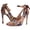 Flower, variant on Dellytop Womens Bow Tie Stiletto Ankle Strap High Heels Wedding Dress Pumps Shoes