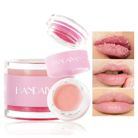 EGNMCR Scrub Lip Mask Two-in-one Double-effect Lip Balm Repair Exfoliating Exfoliating Lip Scrub lip balm