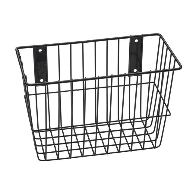 Universal Wire Basket, Black 12 x 6 x 8 in.