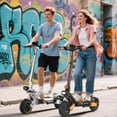 thumbnail image 5 of JUN LING Electric Scooter - 3200W Motor, 10”Off-road Tires, up to 35mph & 40Miles Range, Folding Commuting E-Scooter for Adults, 5 of 10