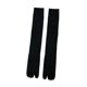 thumbnail image 1 of Sandalias casuales con medias largas y abertura para gordo del pie, accesorios para mujer , Negro, 1 of 8