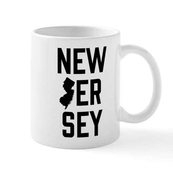 CafePress - New Jersey - 11 oz Ceramic Mug - Novelty Coffee Tea Cup