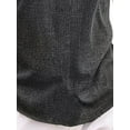 thumbnail image 2 of Gomelly Men T Shirt Button Neck Summer Shirts Hawaiian Tops Mens Casual Vacation T-shirt Lapel Tee Black S, 2 of 4