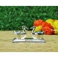 thumbnail image 2 of GoldGiftIdeas Silver Plated Double Duck Kankavati for Women, Return Gifts for Marriage, Sindoor Dani for Ladies,Haldi-Kumkum Holder for Gift (Pack of 20), 2 of 5