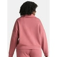 thumbnail image 5 of Avia Women's and Women's Plus ScubaKnit Quarter Zip Pullover, Sizes XS-4X, 5 of 5