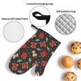 thumbnail image 4 of Oven Mitts and Pot Holders 4 Piece, coffee mug cup High Heat Slip Resistant Oven Mitt and Trivets Set Kitchen Oven Glove Pot Holders for Cooking Baking Grilling, 4 of 7