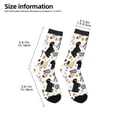 thumbnail image 2 of Rateoe Funny Puppy Pattern Children's Socks, Socks Gifts ,kids Crew Soft Cotton Socks , Moisture-Wicking, Durable, Ideal for Daily Wear & Sports, 2 of 5