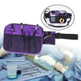 thumbnail image 5 of Utility Nurse Fanny Pack Nurse Apron Hip Bag Organizer Belt Multi Pockets Adjustable Belt Nurse Tool Belt Large Capacity with Tape Holder Violet, 5 of 7