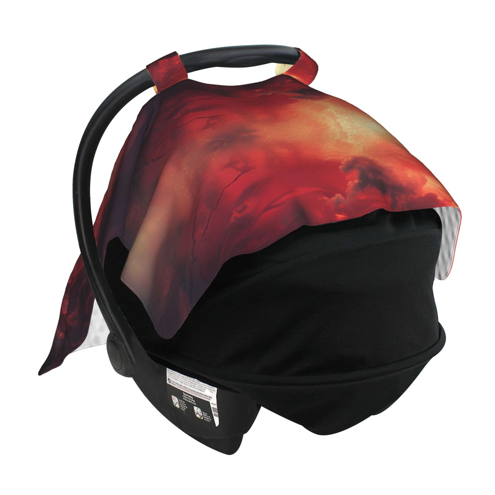 Car Seat Cover Baby - Shark Underwater Vortex Breathable Infant Car Seat Cover for Baby Carseat, Lightweight Comfort Baby Essentials Must Haves Newborn Stuff for Girl Boy