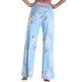 thumbnail image 3 of Pantalones de mujer Pantalones con diseño de lazo de cintura alta Pantalones Poliéster Lavado a máquina para deportes en casa 2048 XL, 3 of 5