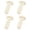 White-2Pair#001, variant on Heel Grips Liners for Loose Shoes – T-Shaped Anti-Slip Heel Pads with Textured Grip & Slim Design, Ideal for Sneakers Loafers Pumps Ankle Boots (White-2pair)
