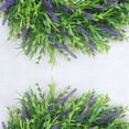 thumbnail image 5 of Raindrops  Bridal Shower Decorations Spring Artificial Daisy Lavender Wreath Store Wedding, 5 of 8