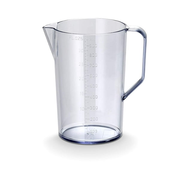 Immersion Blender Beaker 1 L w/Handle, The specific inner shape of