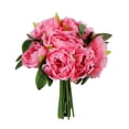 thumbnail image 3 of Inteprter Ramo de simulación de flor de peonía artificial de 10 cabezas, decoración para el hogar, fiesta de boda, flor falsa Type3 NO3 Inteprter CBP126488, 3 of 6