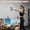 White(glowing version), variant on Infinity Arm Hoop-Thin Whirling Exercise Equipment with Smart Following Technology for Abdominal Workouts Advanced Digital Hoop
