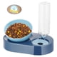 thumbnail image 4 of Popetpop Pet Water and Food Bowl Conjunto de alimentos de dispensador de agua automática para gatos y perros pequeños, 4 of 5