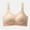 Beige, variant on BZGTZT Racerback Sports Bras for Women Padded Seamless Plus Size Bra High Impact Support for Yoga Gym Workout Fitness