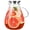 1 gallon, variant on Glass Pitcher with Lid,88 Ounces -2500ml with Precise Scale Line, Hot/Cold Water Jug, Juice and Iced Tea Beverage Carafe with Lid