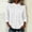 White women pintuck blouse a1, variant on Tusihei Women's Pintuck Blouse Button Down Long Sleeve Casual Solid Office Wear Basic Shirt for Work, Business, Daily Fashion Tops, White XL