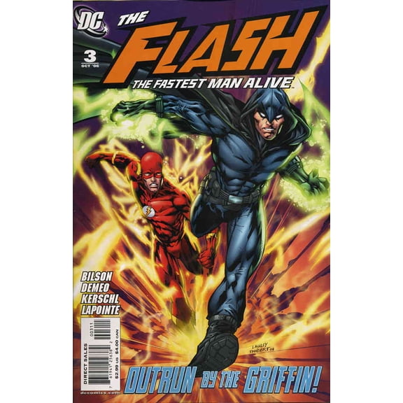 Flash: The Fastest Man Alive #3 VF ; DC Comic Book