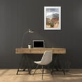 thumbnail image 3 of Wilson, Emily M. 13x18 White Modern Wood Framed Museum Art Print Titled - Iskanderkul-Sughd Province-Tajikistan The Yaghnob River and Iskanderkul Lake, 3 of 4