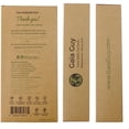 thumbnail image 2 of Gaia Guy Natural Bristle Bamboo Toothbrush With Boar Bristles - Totally Biodegradable And Compostable - No Nylon Toothbrushes - Zero Waste 12-Pack, 2 of 8